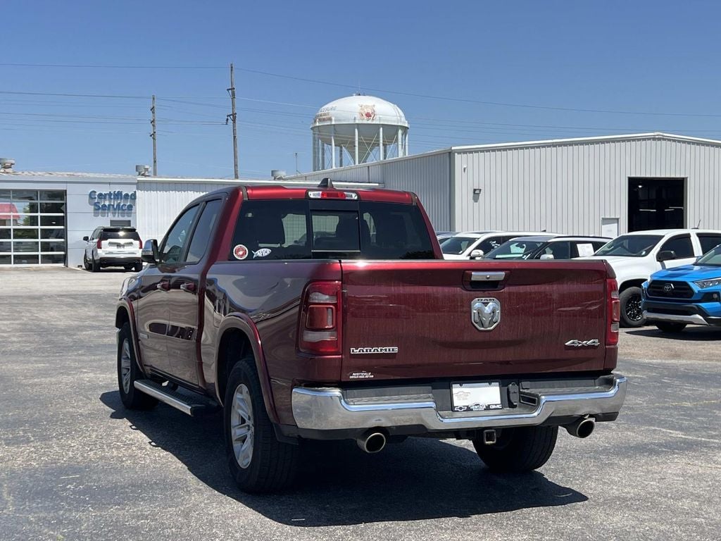 2020 RAM 1500 Laramie Quad Cab 4x4 6'4" Box