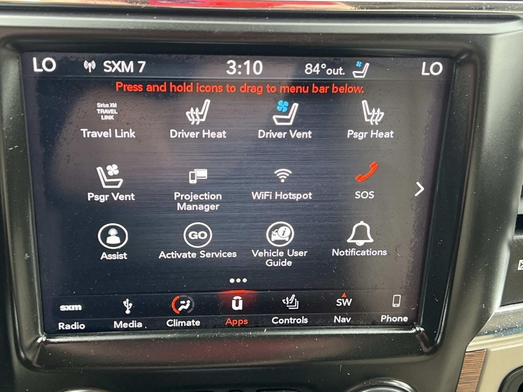 2018 RAM 2500 Laramie Mega Cab 4x4 6'4" Box